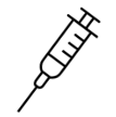 Needle outline
